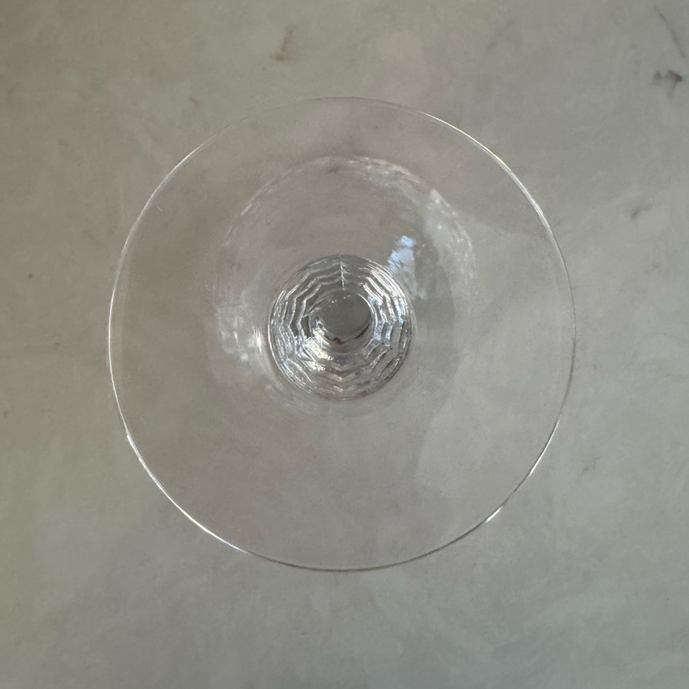 Duncan&Miller First Love Wine Goblet 6 3/4” Vintage Floral Etched Set of 3 - Picture 6 of 10